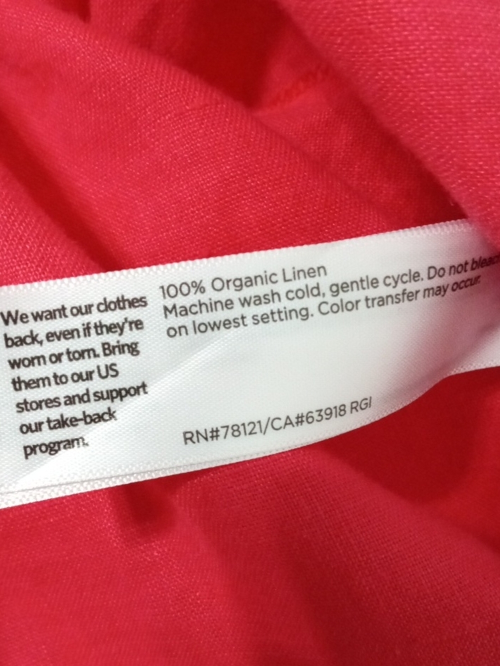 Eileen Fisher Linen dress with tags - Picture 5 of 7